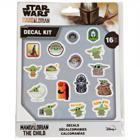 Star Wars The Mandalorian Assorted Car Emblem Kit